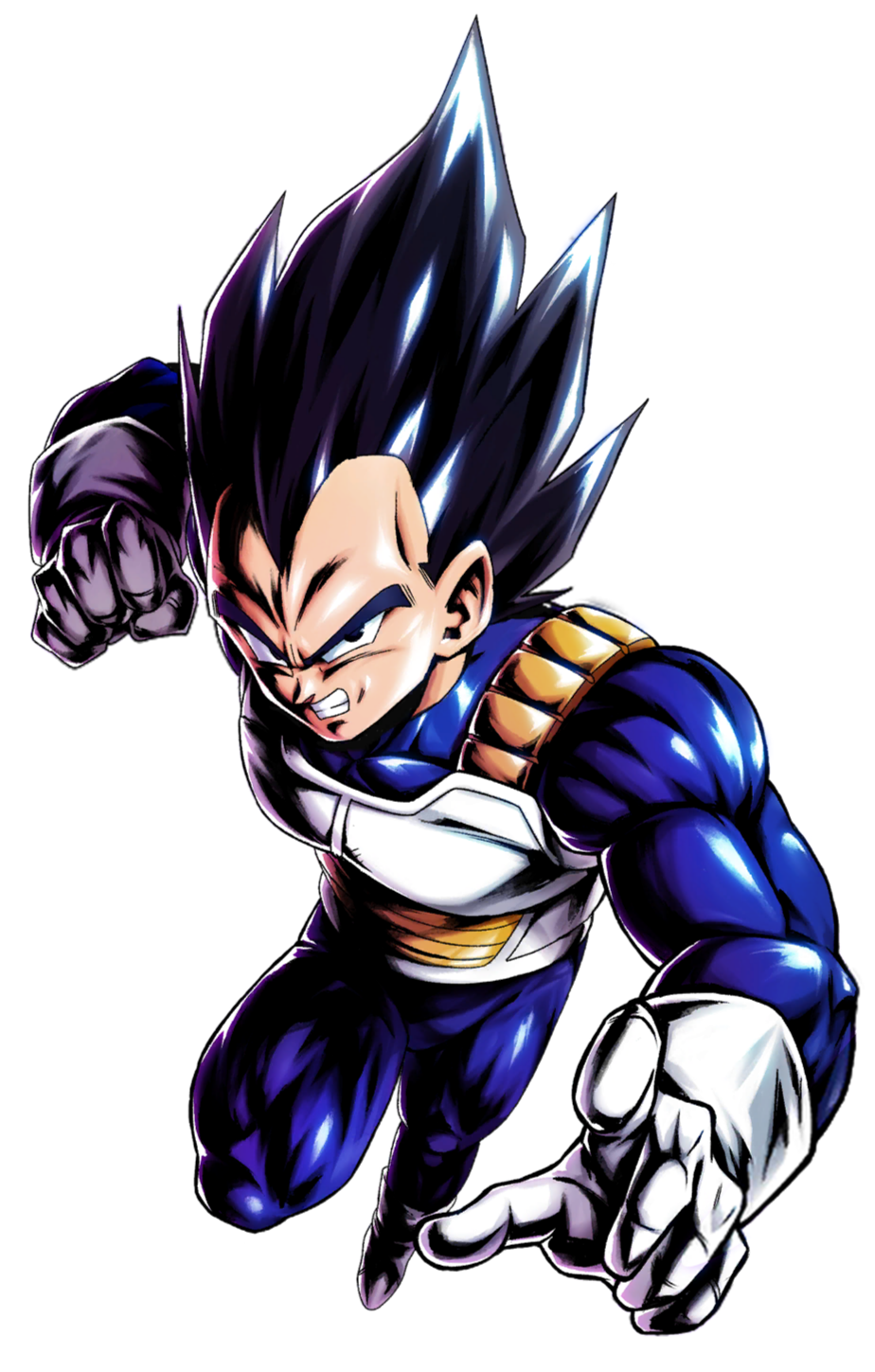 Psé, acabei de terminar de contornar esse desenho do Vegeta, adivinhem qual  transformação é essa do Vegeta?