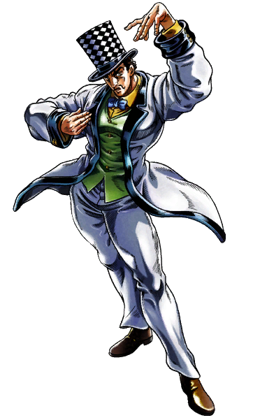 É só eu ou o Star Platinum do mangá parece ser uma fusão do Bruford com o  Speedwagon?