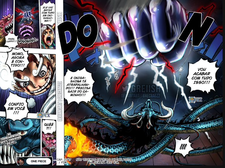 GEAR 5 COMO VOCÊ NUNCA VIU ANTES! O AUGE MÁXIMO DE LUFFY 