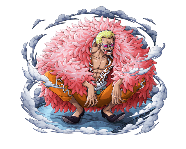 TODO O PODER DE DONQUIXOTE DOFLAMINGO - ONE PIECE 