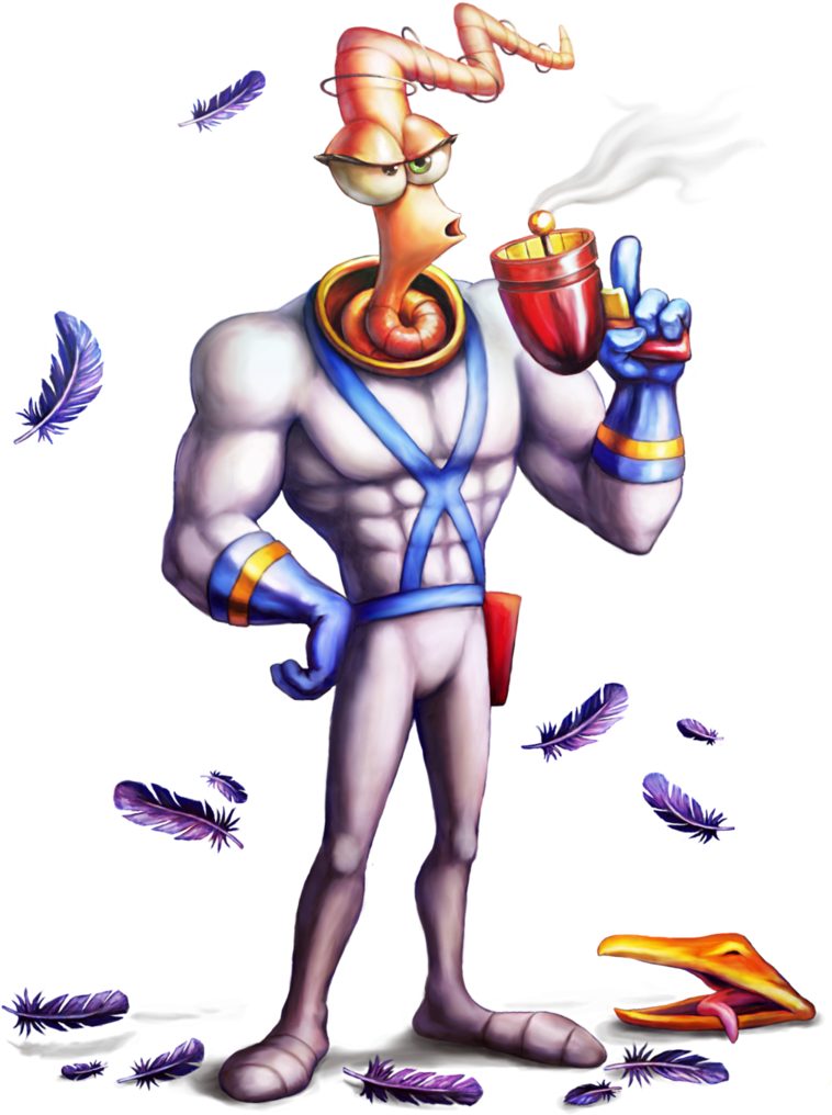 Jim Minhoca 2 final Boss Corrida desleal !! #earthwormjim #earthwormj