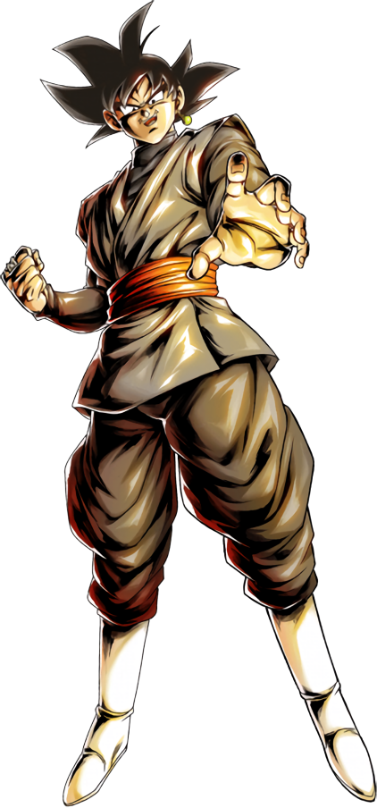 Desenha sangoku com negro africano apresenta o personagem