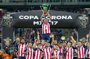 Ganando su segundo titulo de la Copa MX, desde su re-activación.