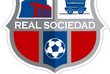 El logotipo del equipo de fútbol español Real Sociedad de San