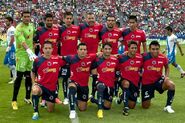 Jugadores del Veracruz en su regreso en el Apertura 2013