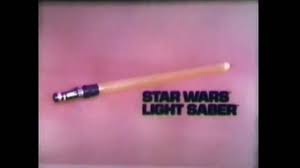 First sales lightsaber toy