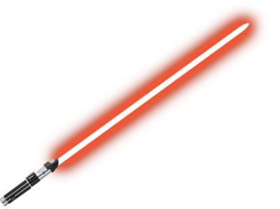 red lightsaber