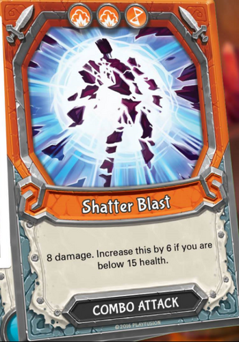 Shatter Blast Combo card