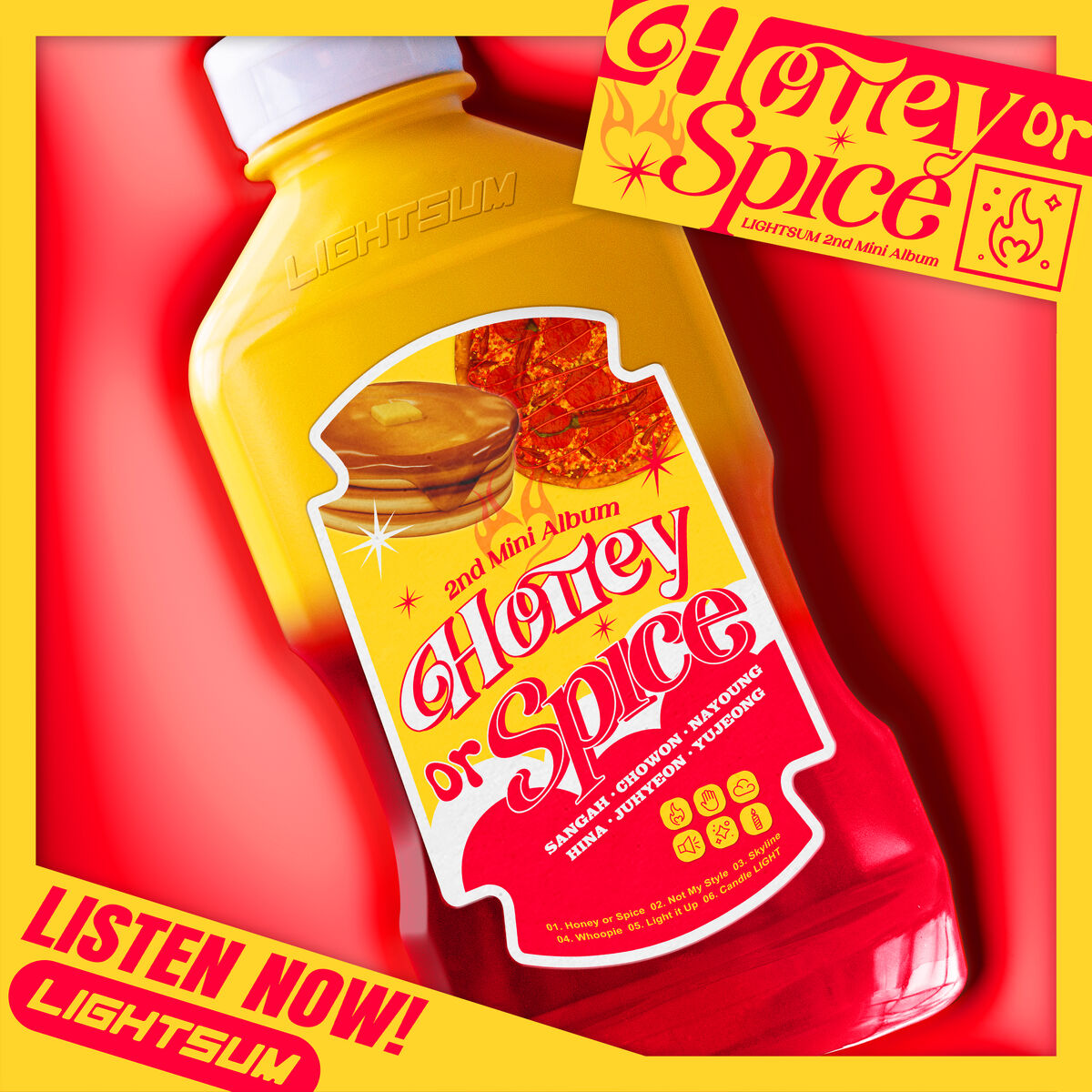 LIGHTSUM - 'Honey or Spice' The 2nd Mini Album Concept