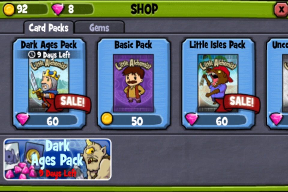 Shop, Lil' Alchemist Wiki