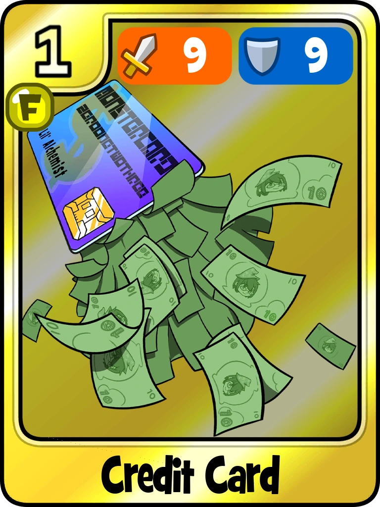 Credit Card Lil' Alchemist Wiki Fandom