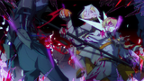 Kromer and Sinclair in one of Kromer's visions, fighting side-by-side as N Corp members.
