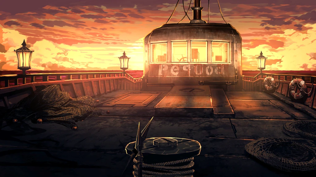 Story pequod sunset