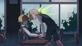 Kromer leaning over Sinclair at school in Sinclair's flashbacks.