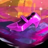 Pink Shoes portrait