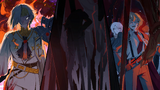 Kromer, Sinclair and Faust. Effie's body can be seen, obscured.