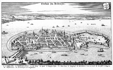 Merianstich aus der  