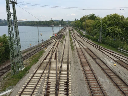 Blick nach Norden/Festland