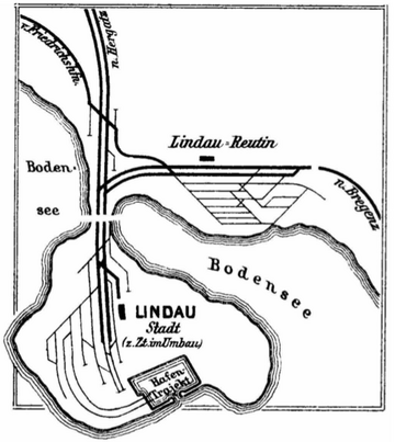 Lindauer Bahnhanlagen 1922