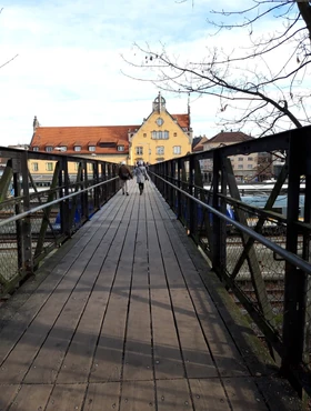 Blick nach Osten zur Post + Max.Str.