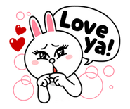 Cony:"Love ya!"