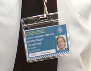 Supt. Ted Hastings' Central Police ID card (series 4).