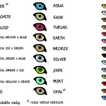 Eye Color Lioden Wiki Fandom As a result, the baby inherits 50% of eye color genetics material carleton coon has created an eye color chart through the help of the original martin scale. eye color lioden wiki fandom