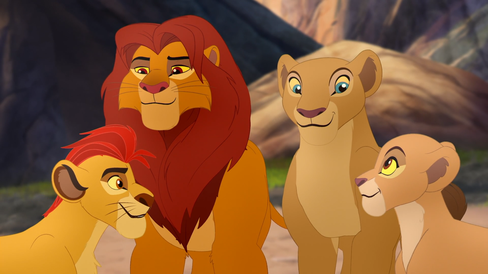 Famille Royale de la Terre des Lions