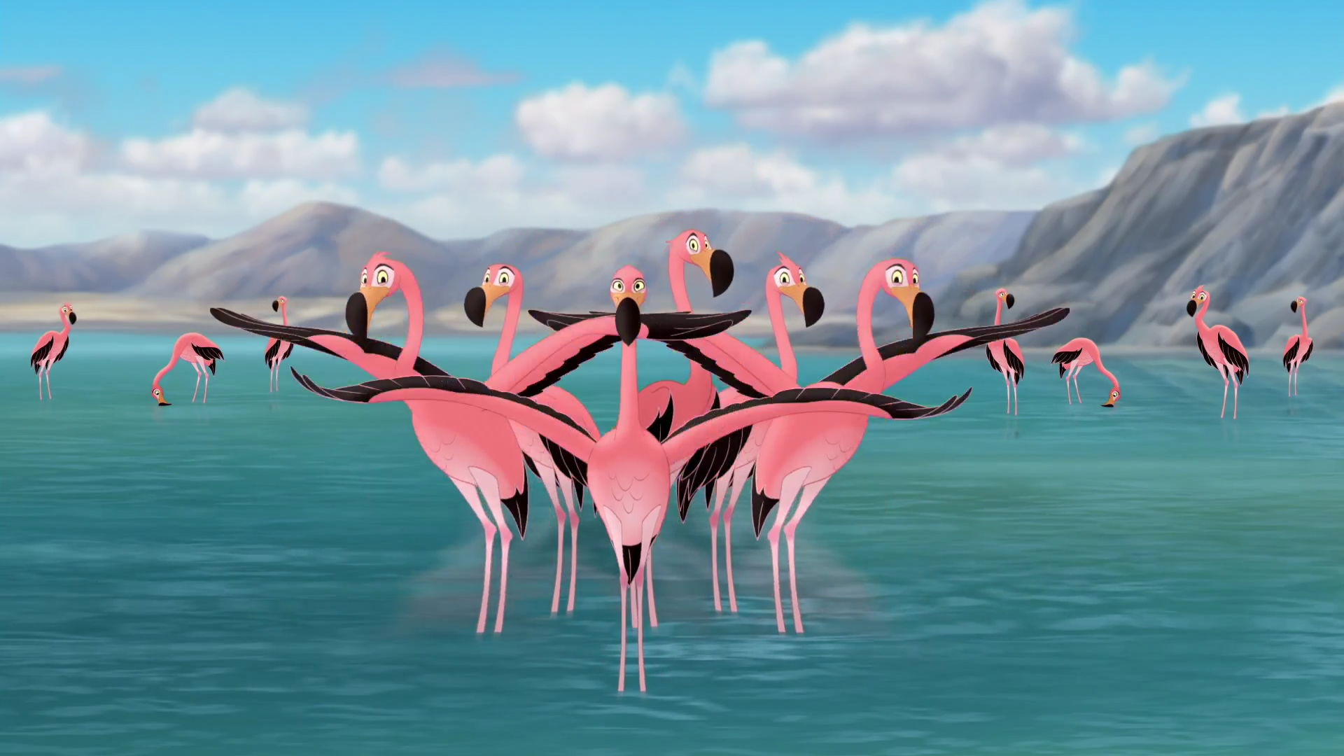 Go Go Flamingo The Lion Guard Wiki Fandom - flamingo sings dance monkey roblox id