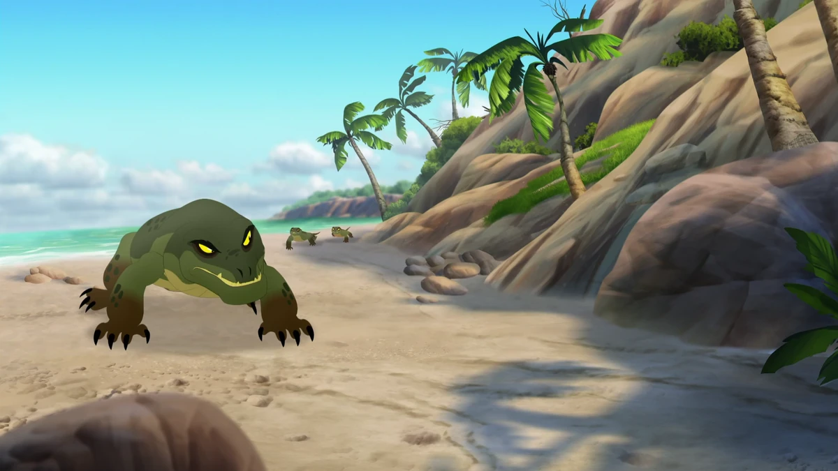 Komodo Dragon/Gallery/Dragon Island | The Lion Guard Wiki | Fandom