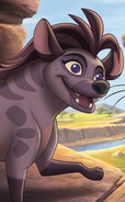 Jasiri as she appears on the cover of Unlikely Friends