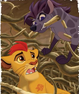 Jasiri and Kion in Unlikely Friends