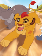 Kion as he appears on a coloring book