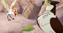 Hadith watches Ono unenthusiastically