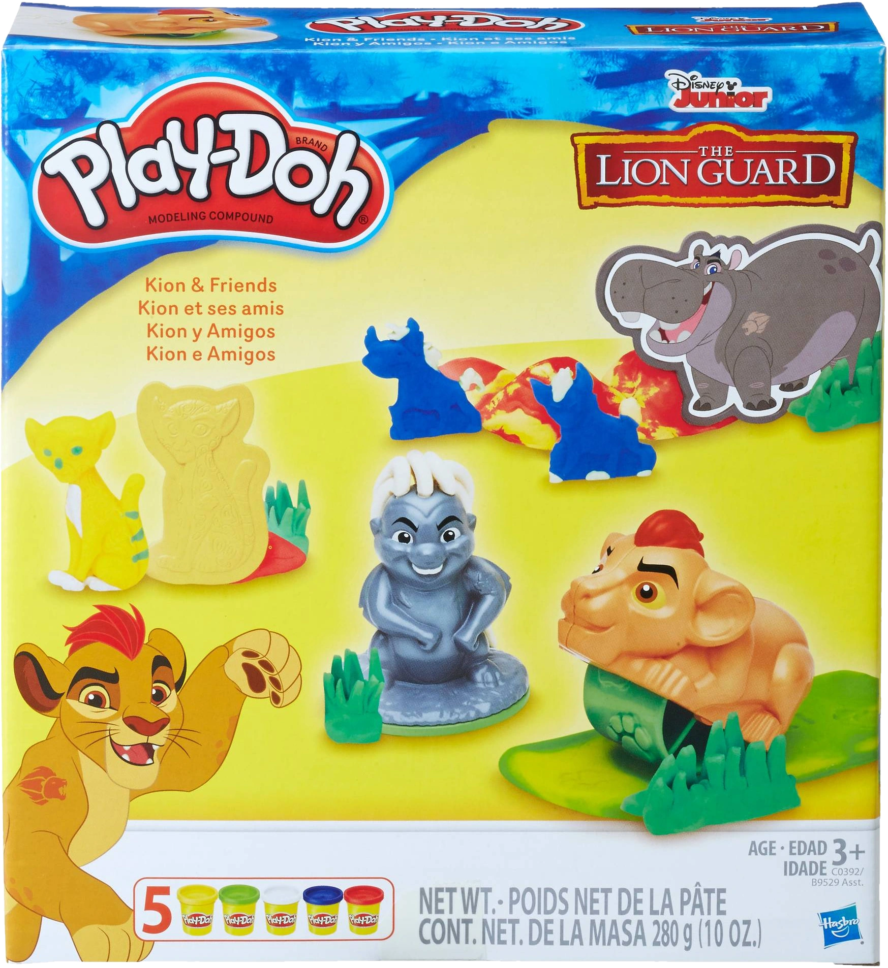 lion guard play doh eggs