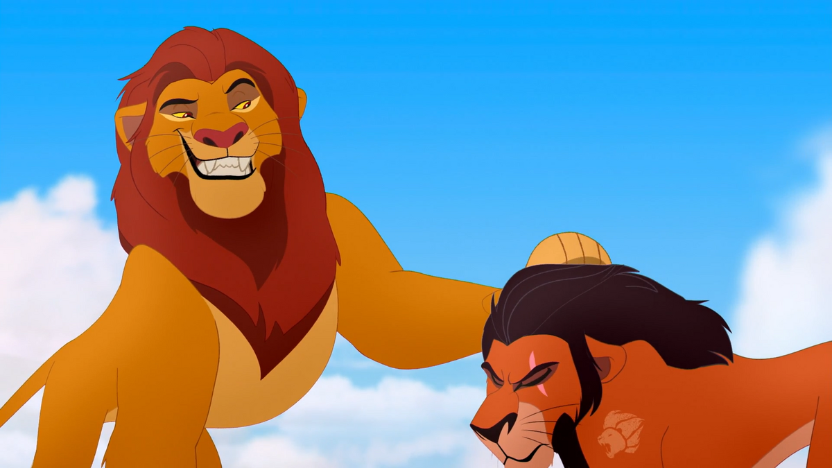 the lion king scar and sarabi