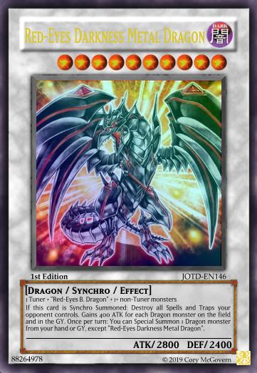 Red-Eyes Metal Dragon (Custom) | LionHeartKIng Wiki Fandom