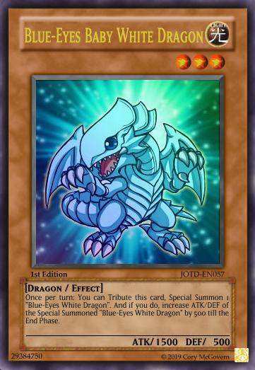 baby blue eyes white dragon