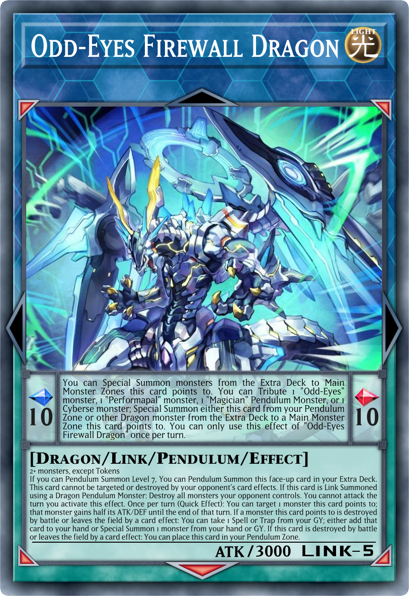 Odd-Eyes Firewall Dragon (KuugaUltimate200) | LionHeartKIng