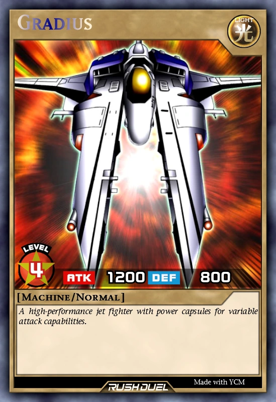 Gradius Rush Duel Lionheartking Wiki Fandom