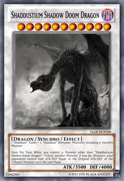 Shaddustium Shadow Doom Dragon