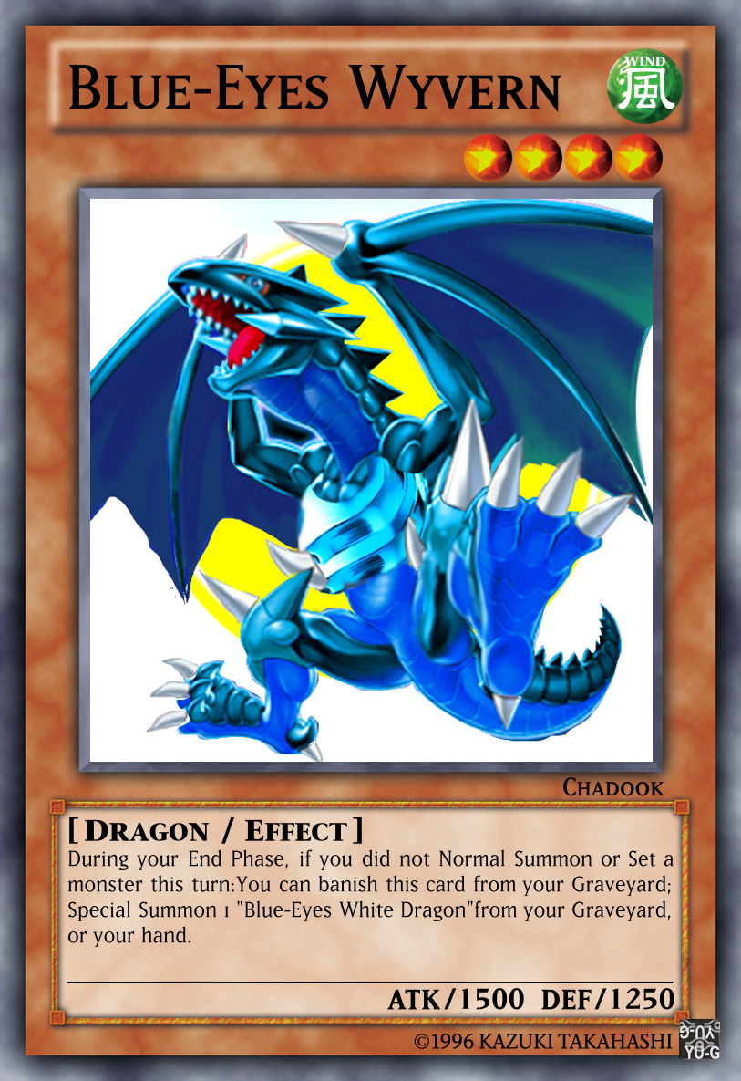 Blue-Eyes Wyvern | LionHeartKIng Wiki | Fandom
