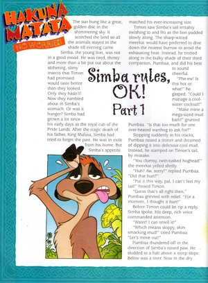 Simba Rules 1
