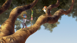 Ono tells Makini that the Lion Guard is paralyzed.