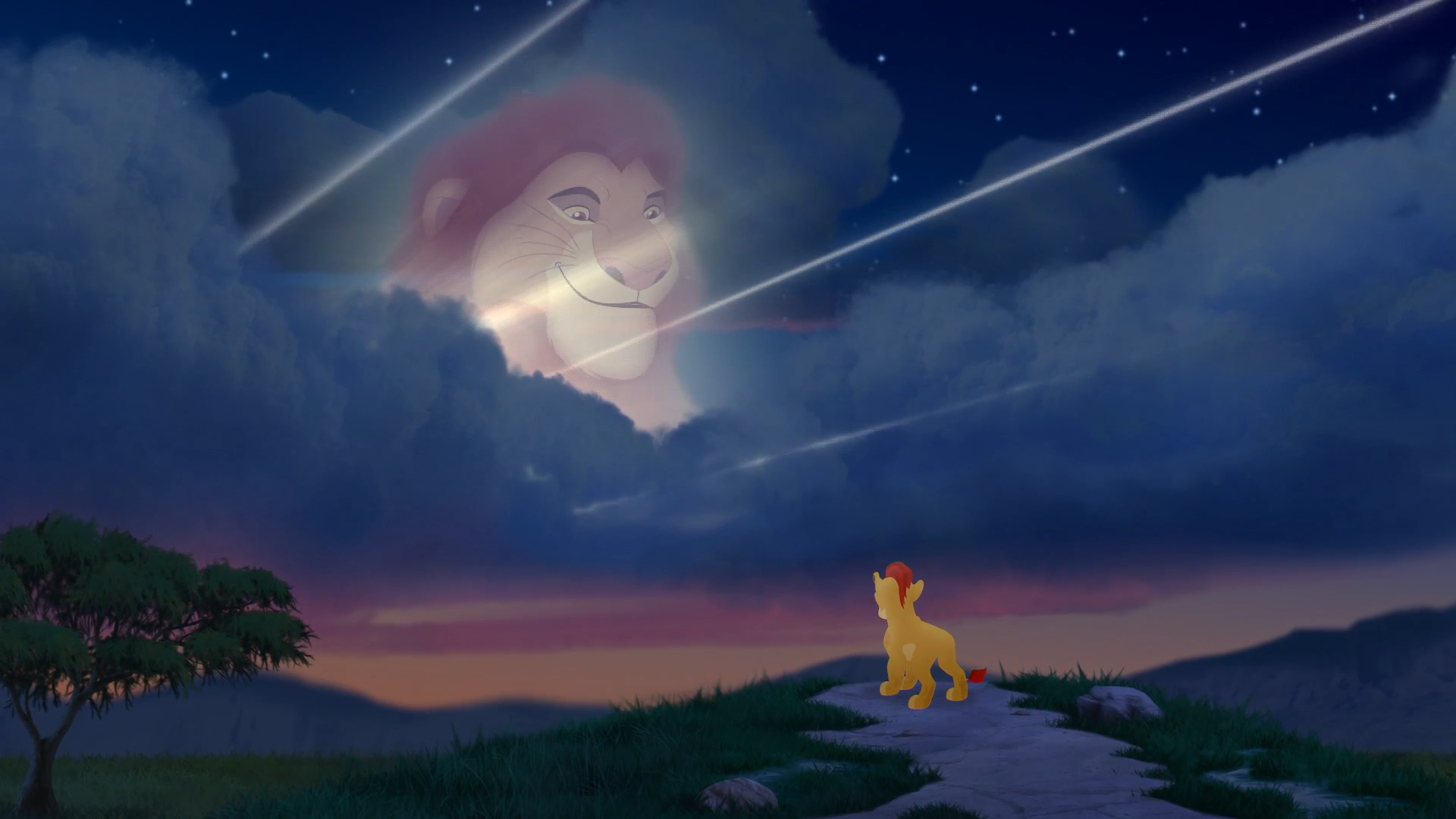 simba and mufasa stars