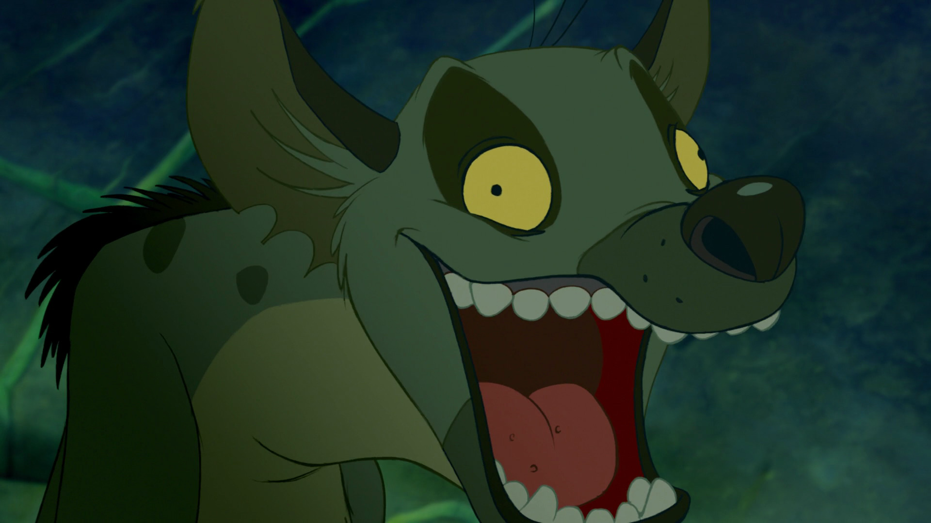 hyena lion king laughing