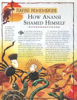 Anansi Shamed Himself 1