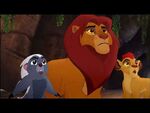 Simba tells Kion the story of how Scar abused the Roar, as depicted in The Lion Guard: Return of the Roar.