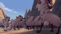 Jasiri encourages her clan to form a Hyena Resistance.