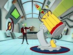 Count Down explains his diabolical plan.